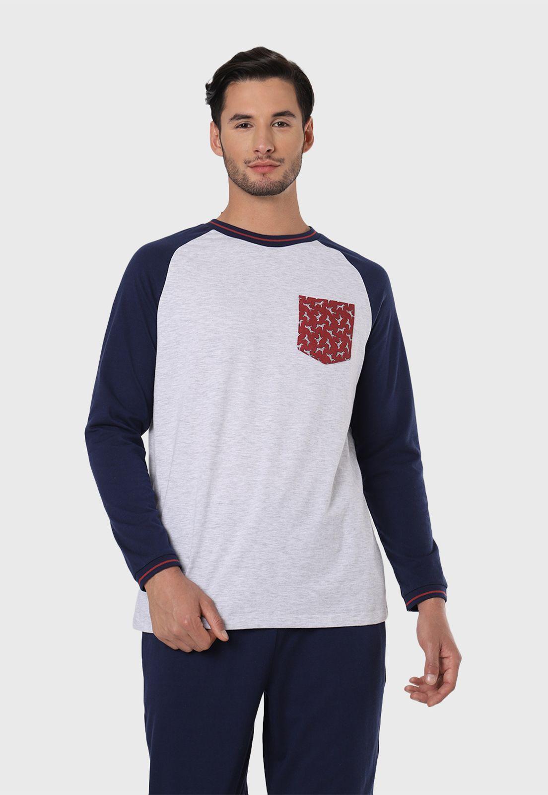 Pijama Largo Cuello Redondo Arrow-2