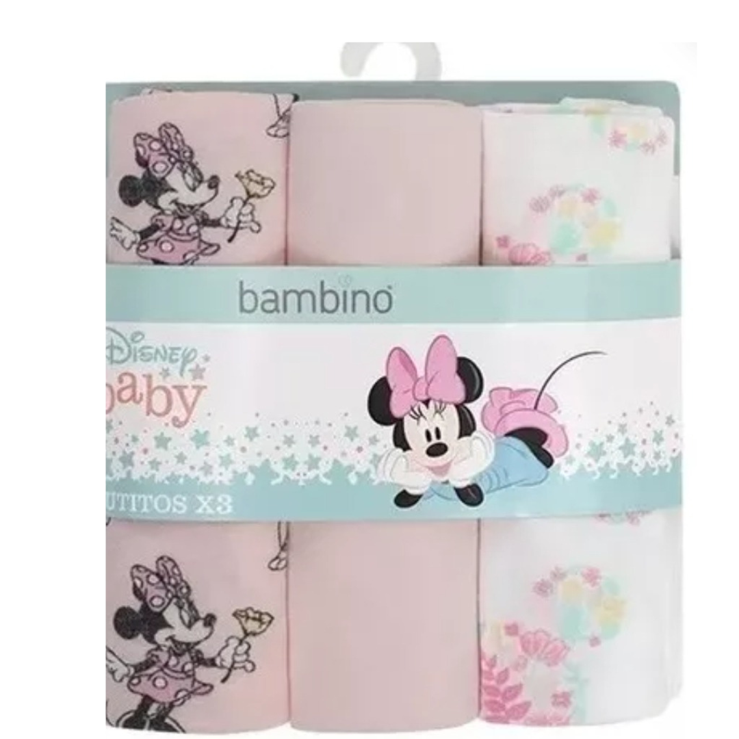 Set De 3 Tutos Minnie Niña Bambino-0