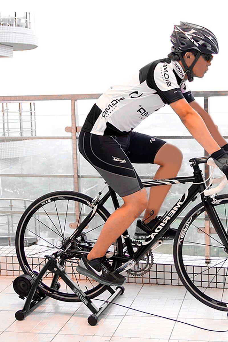 Rodillo Plegable Magnético para Ciclismo Negro-1