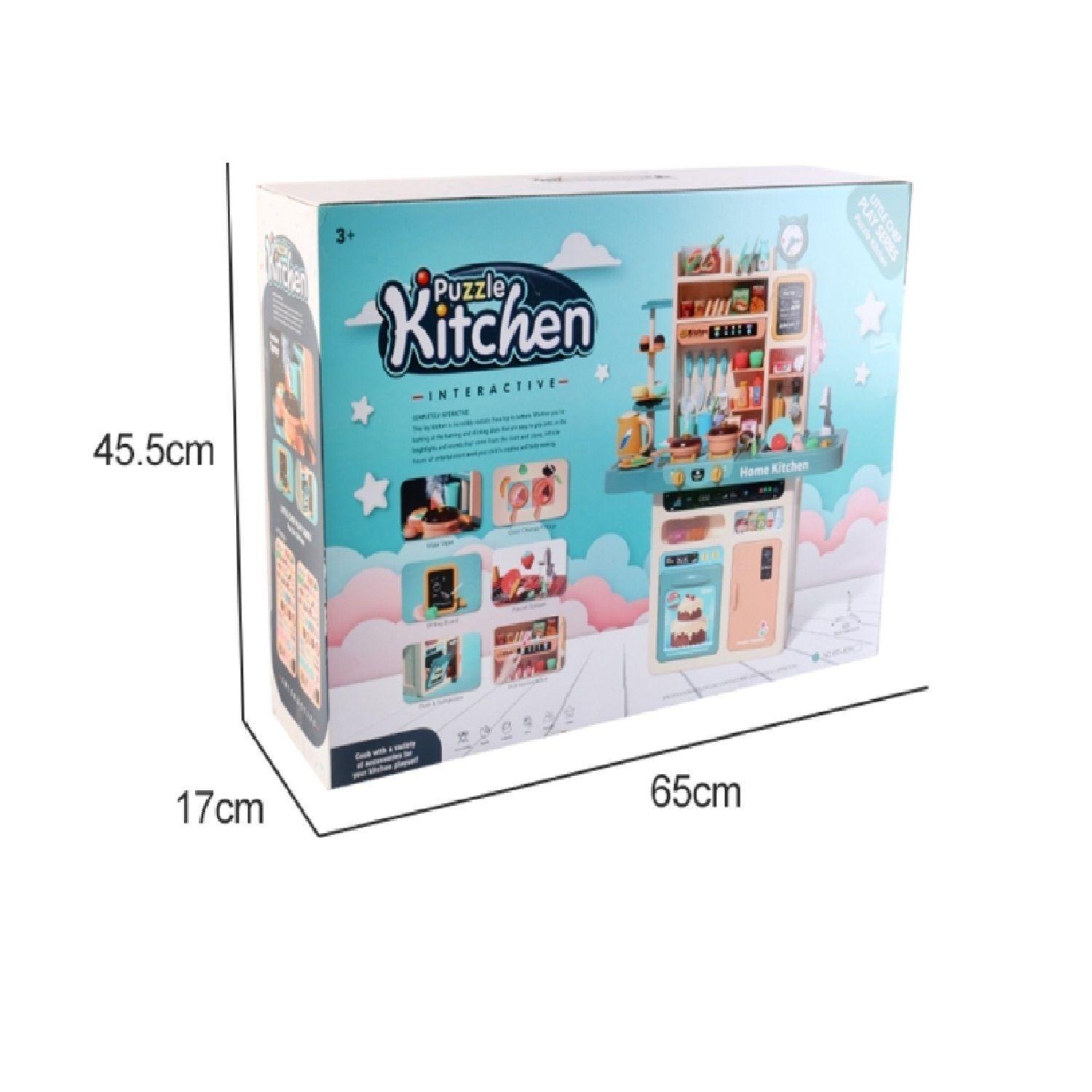 Cocina didáctica infantil 92 cms y 88 accesorios-2
