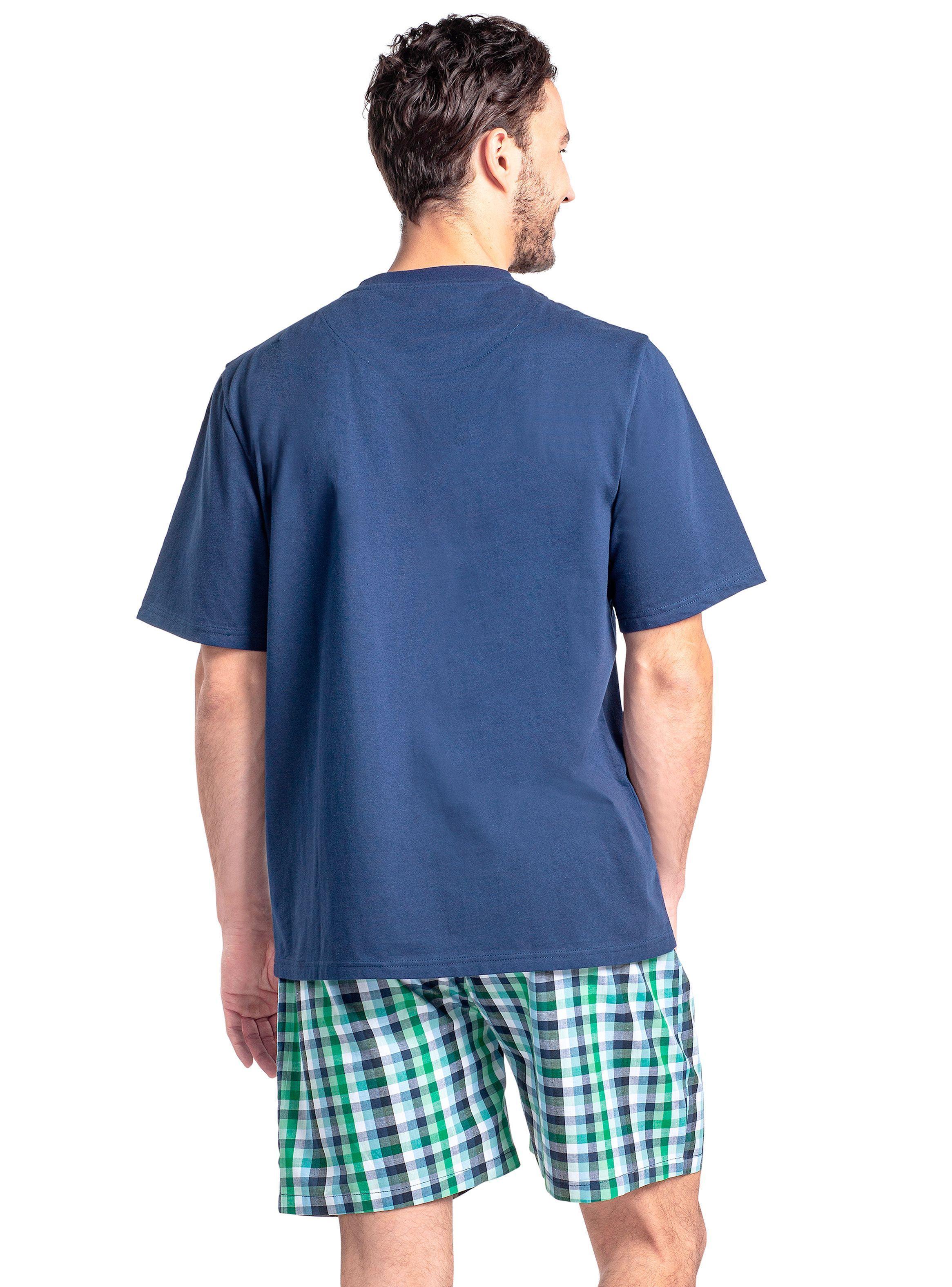 PIJAMA CORTO HOMBRE ALGODÓN-2