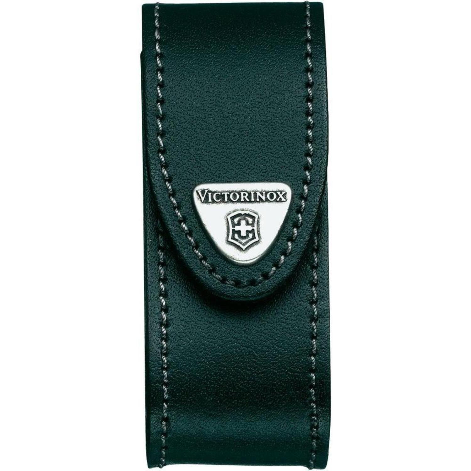Estuche cuero negro clip cinturón 9,7x3,7x4,6 cm-0