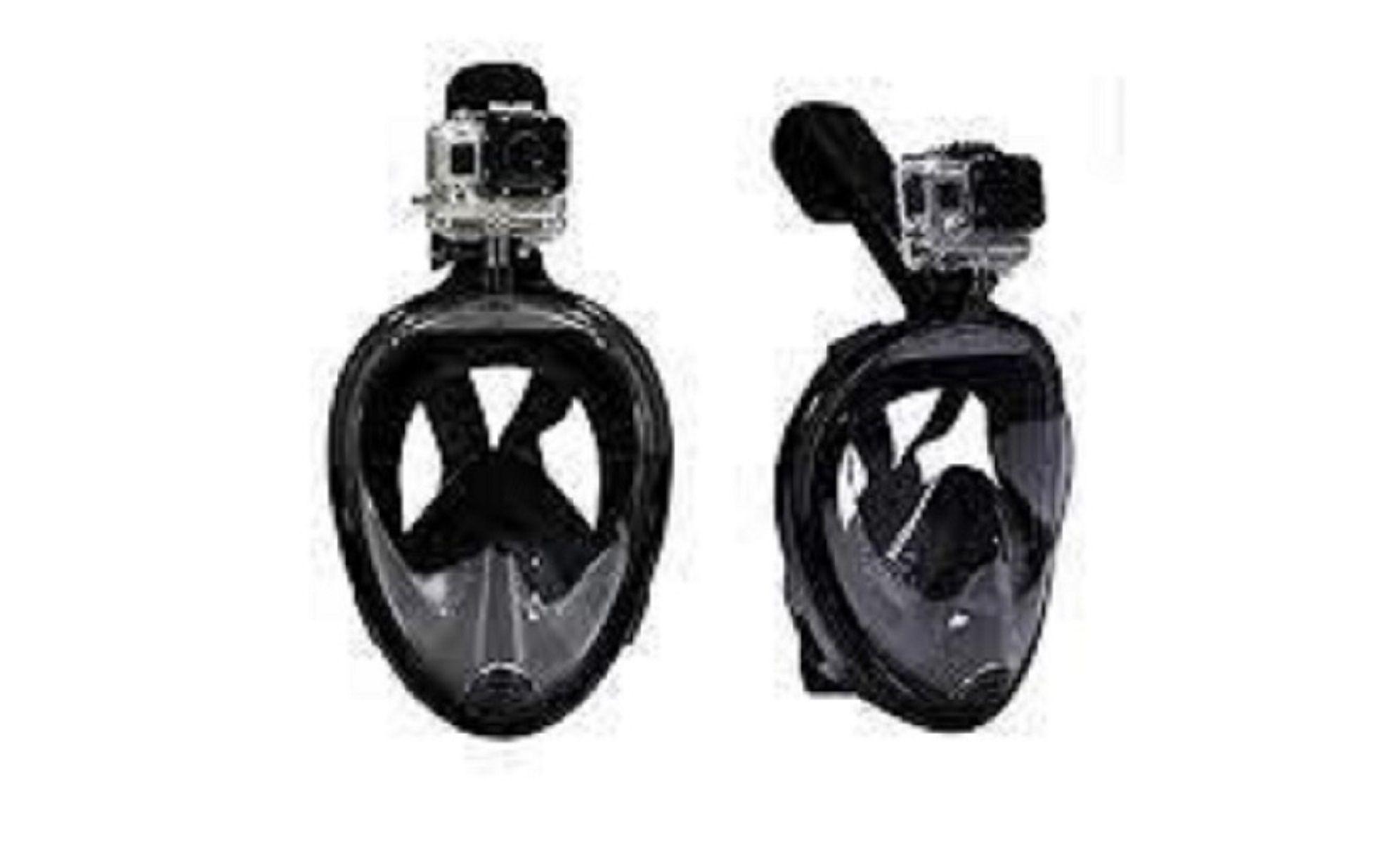 Pack Fullface Gopro + Aletas Cressi Clio-2