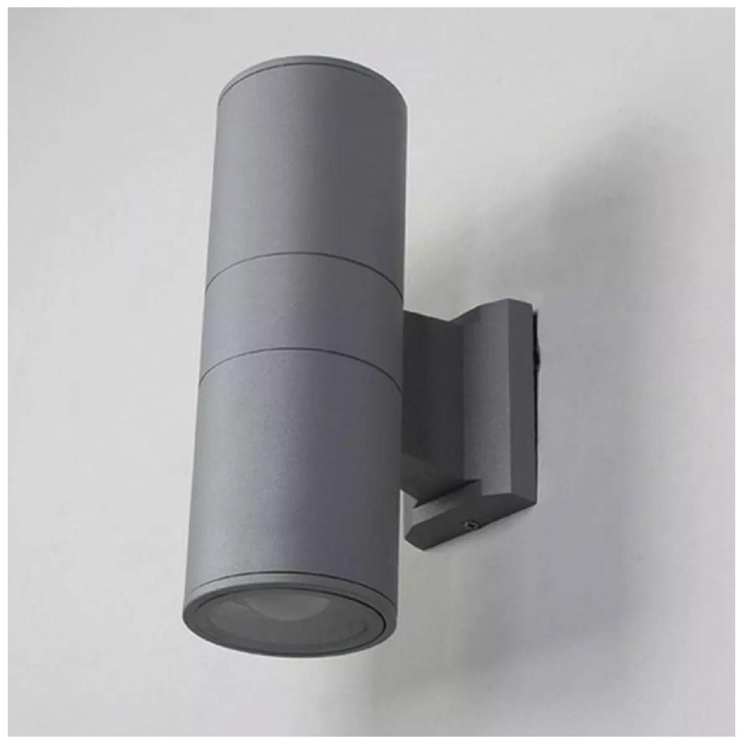 Apliqué Doble Porta GU-10 Cilindro Kapelle Gris -5