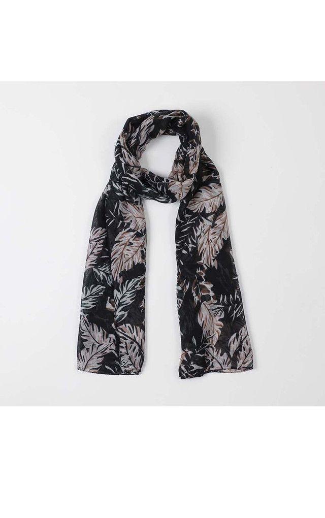 Pañuelo Estampado Mindra Negro i-D-0