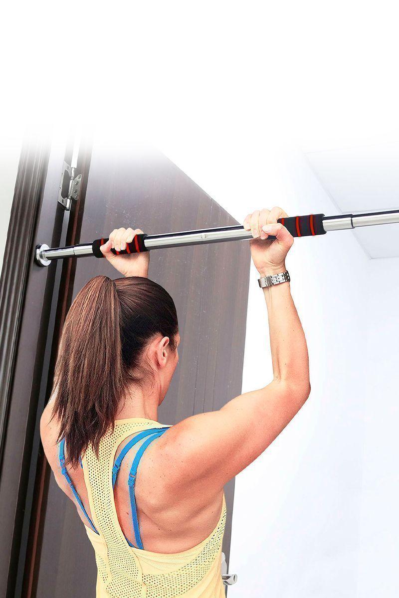 Barra de Entrenamiento Ajustable 0,8 a 1,2 m Negro-5