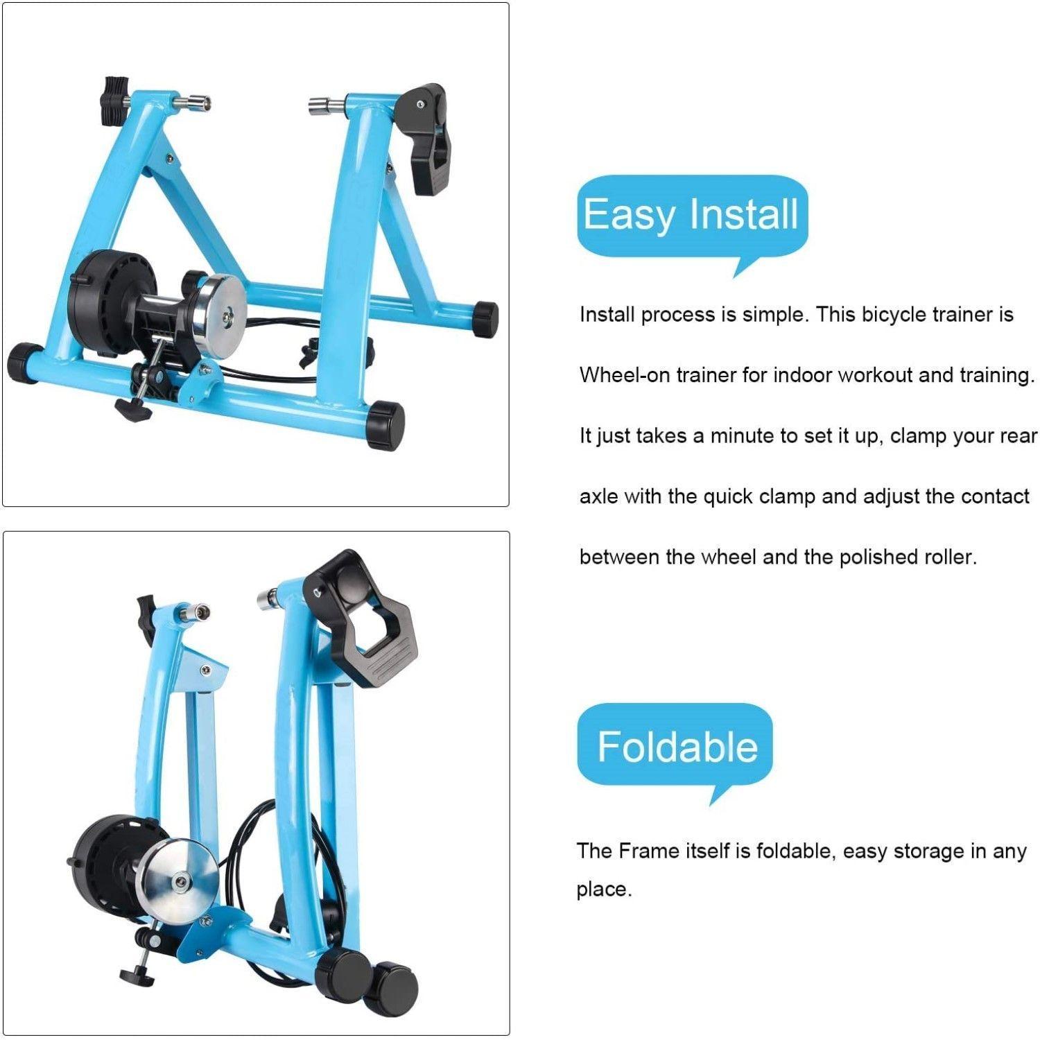 Rodillo Entrenamiento Bicicleta Magnetico Regulable-5