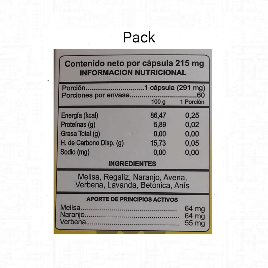 Nervio Vita 60 Caps Melisa Naranjo Avena Lavanda Betonic A.v-1