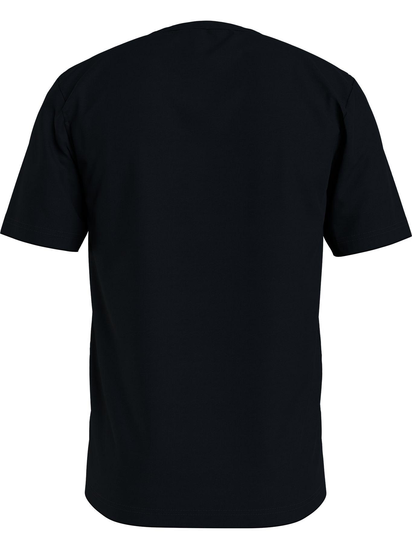 Polera Small Centre Chest Box Negro Calvin Klein-2