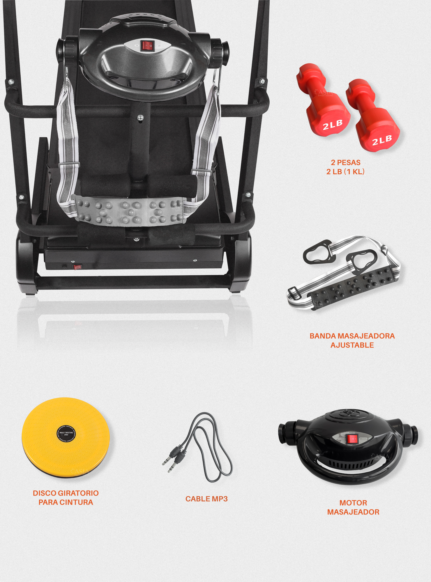 Trotadora con Masajeador TREADMILL T600MN-2