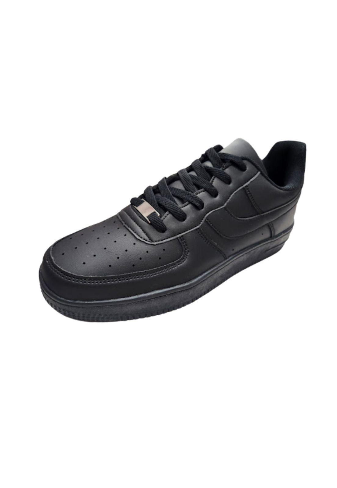 Zapatilla Urbana Hombre Negro Casual-0