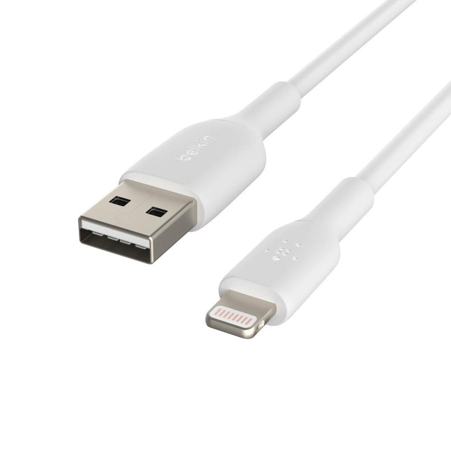 Cable Belkin Mixit Usb-a a Lightning 1M blanco-1