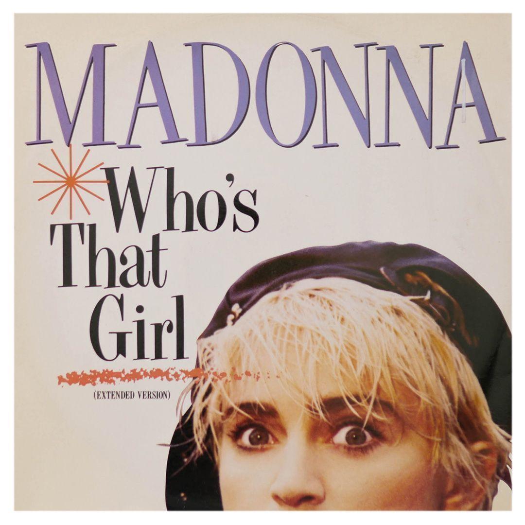 MADONNA - WHO'S THAT GIRL 12" MAXI SINGLE VINILO USADO-0