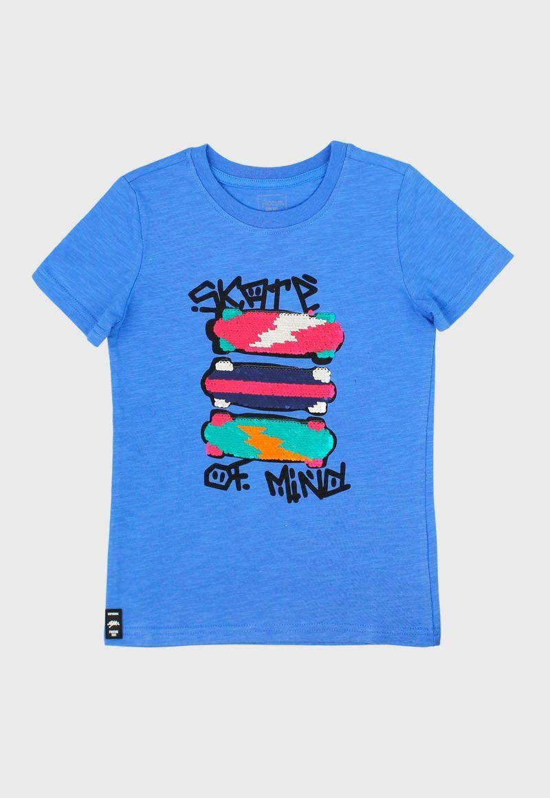 Polera kids niño lentejuelas 239-0