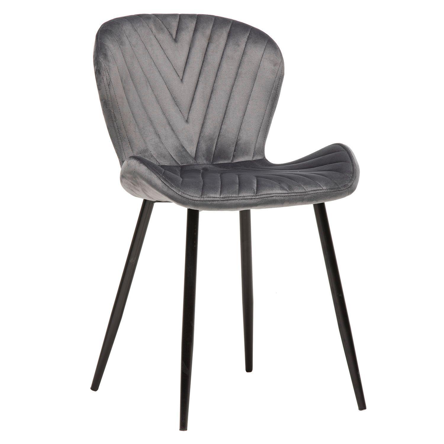 Silla Comedor Radar Gris -2