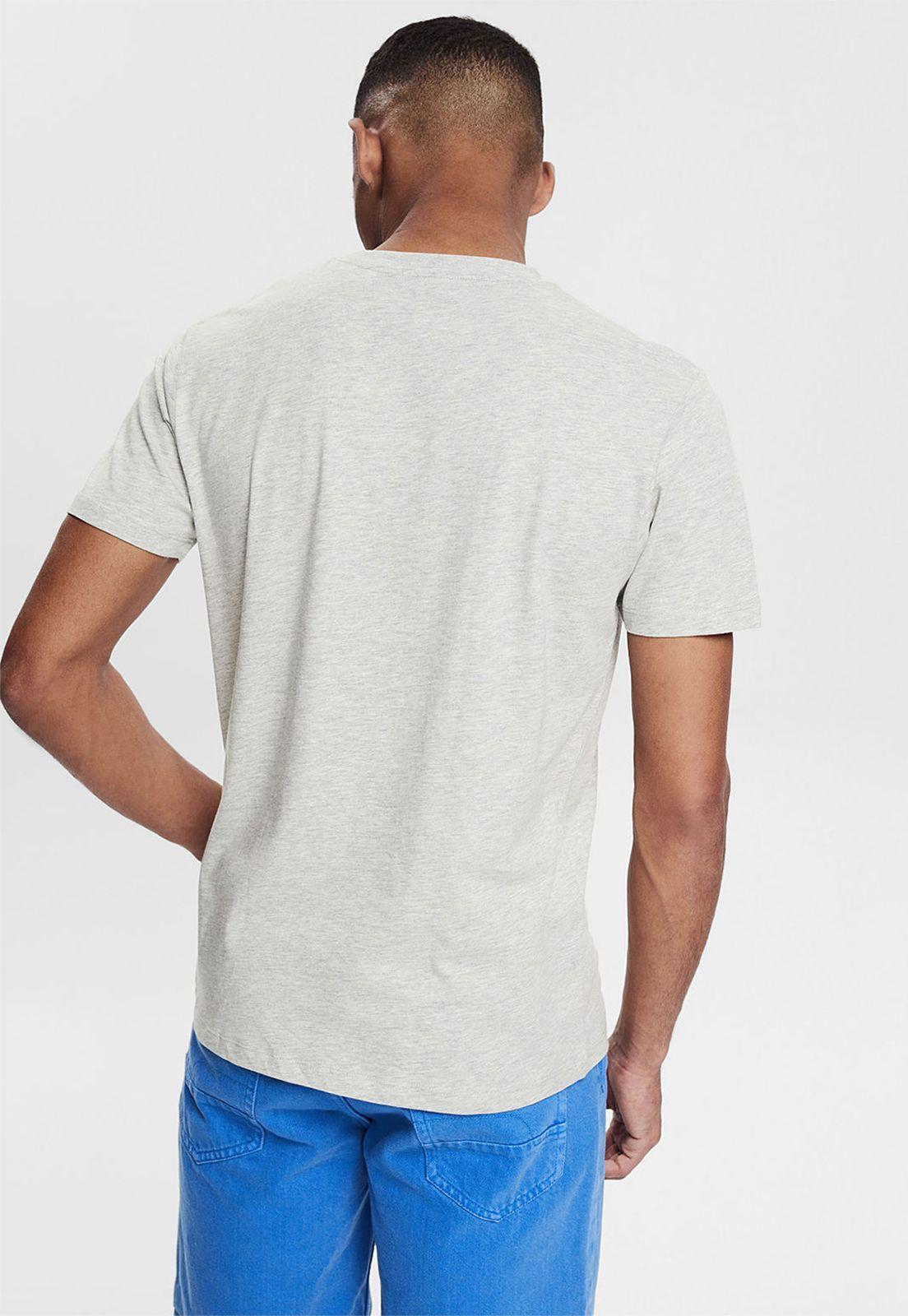 Polera Cuello Redondo Estampada Hombre Esprit 042CC2K317-1