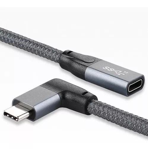 Cable Alargador Extensión Usb 3.2 Tipo C / 20cm / 20mbps-1