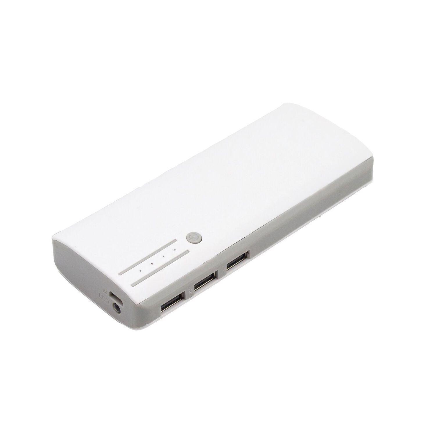 BATERIA EXTERNA POWERBANK 15000 MHA DBLUE BLANCA-1