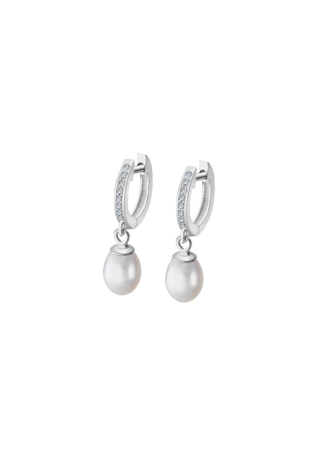 Aros Plata LP3413-4/1 Lotus Silver Mujer Pearls-0