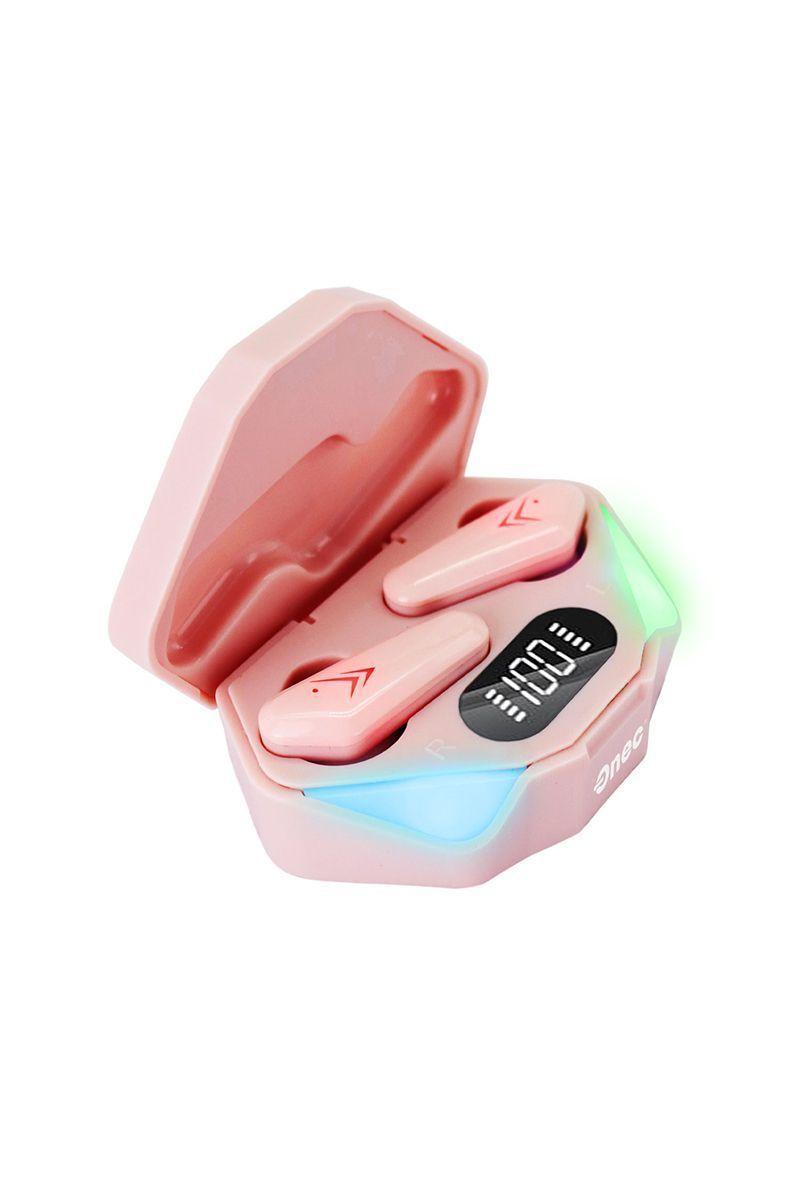 Audífonos Earbuds Reisen R1 TWS Rosado-0