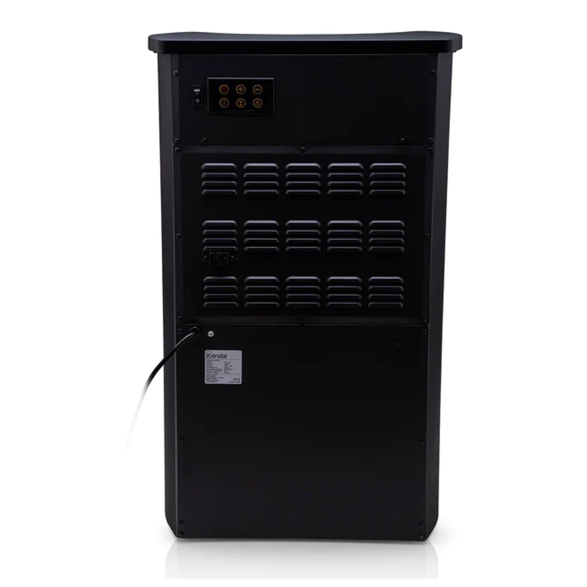 Calefactor Estufa Chimenea Electrica 1750W LED Negro KCE-2120L Kendal-3