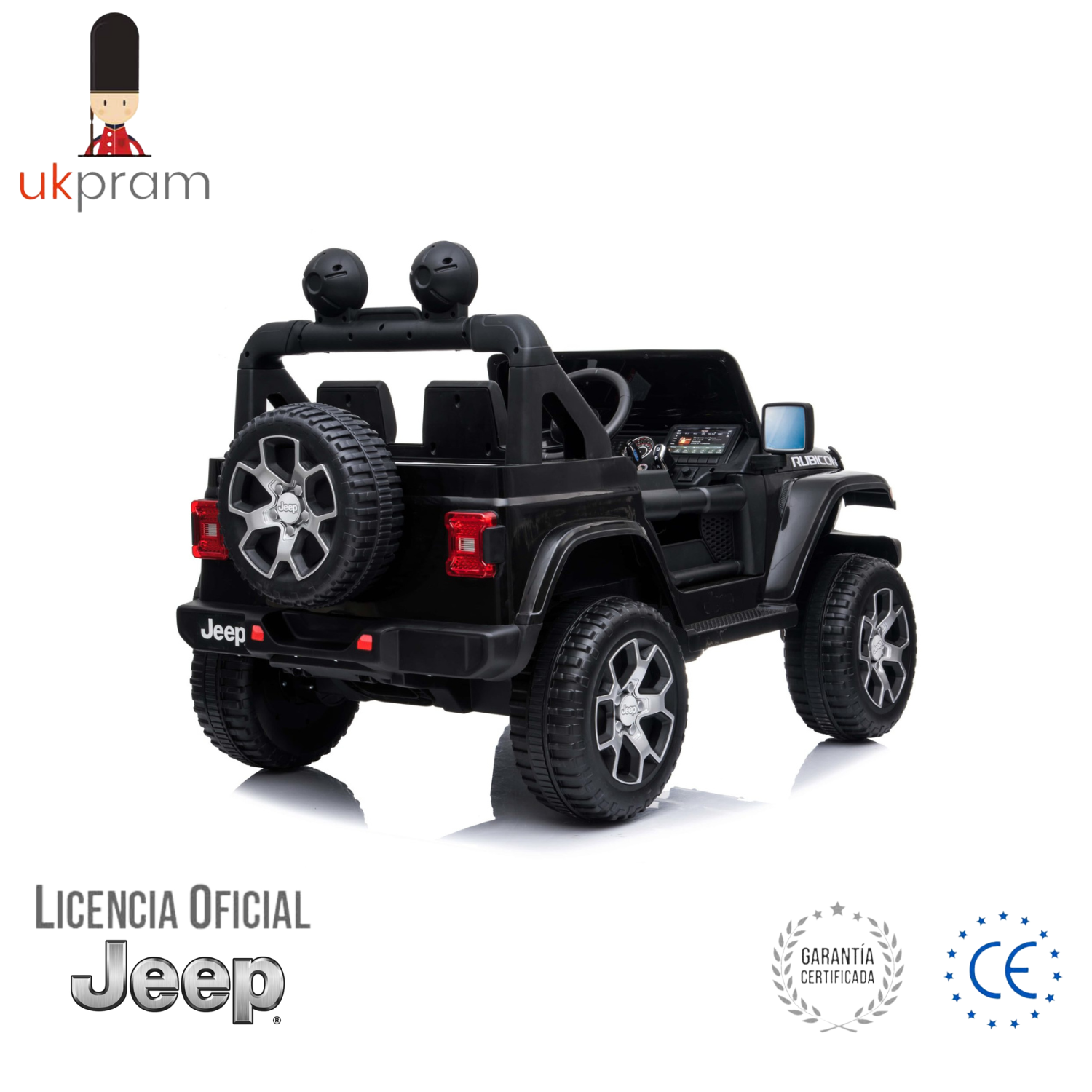 JEEP A BATERIA WRANGLER RUBICON 4X4 | UKPRAM-3