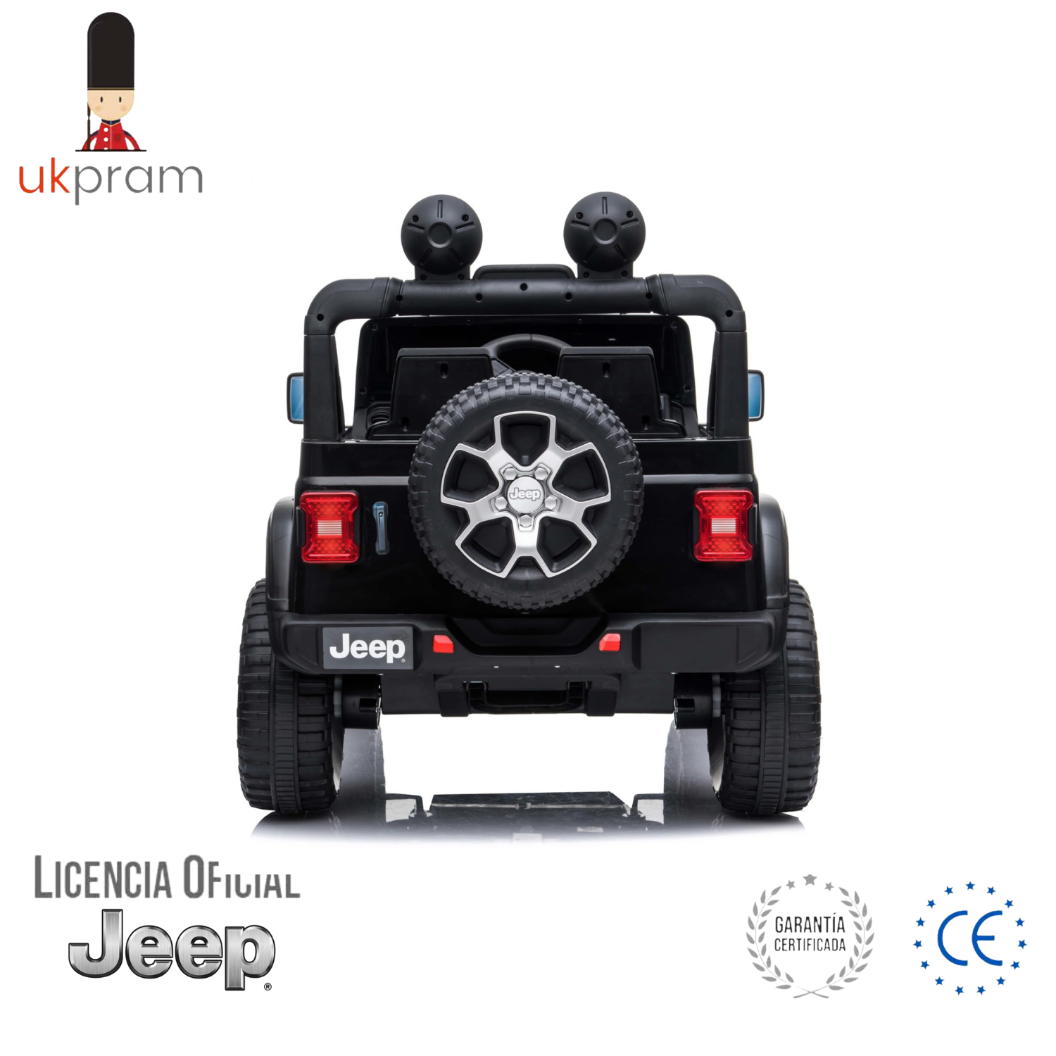 JEEP A BATERIA WRANGLER RUBICON 4X4 | UKPRAM-4