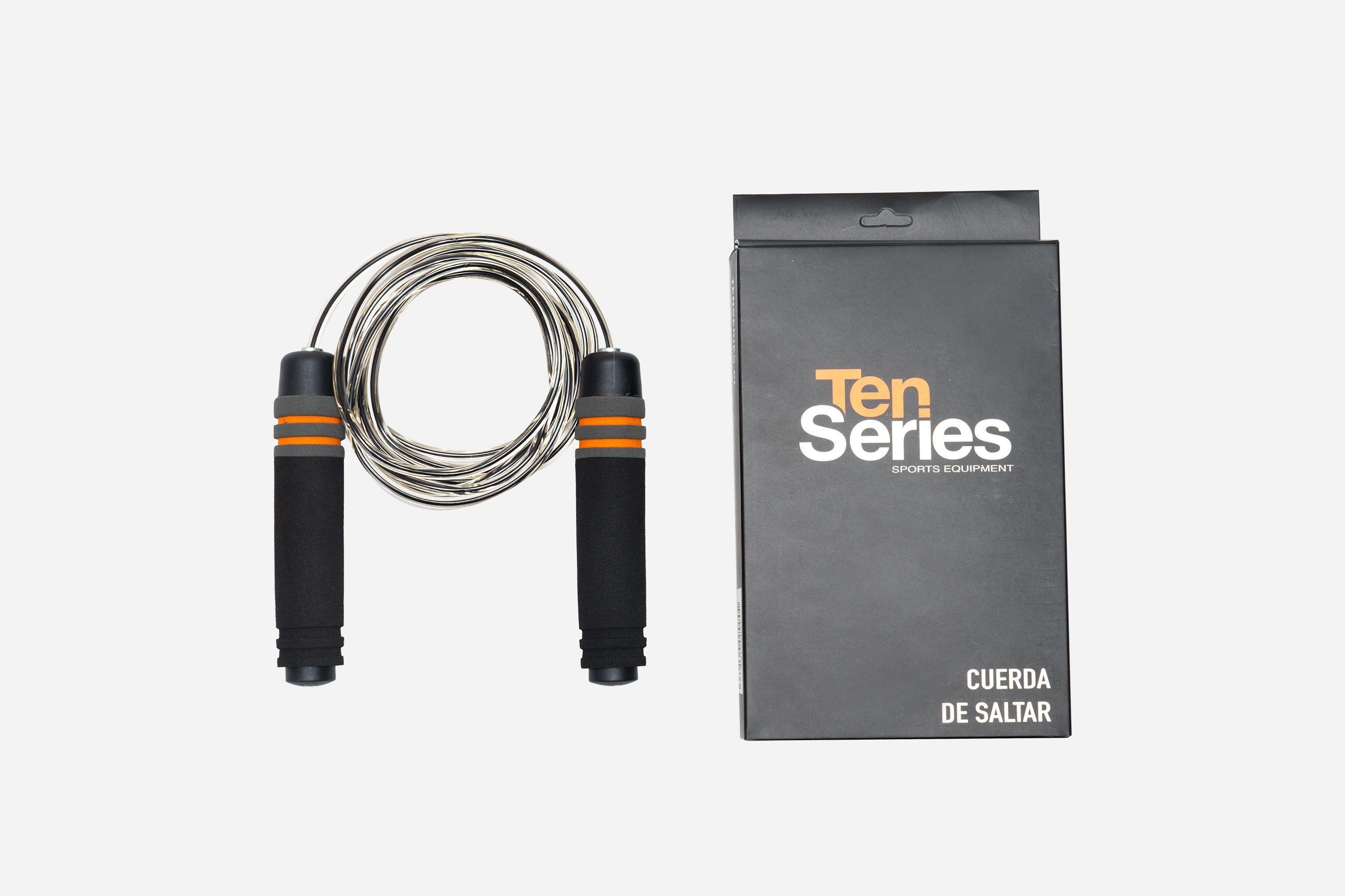 CUERDA PARA SALTAR NEGRA JUMPING ROPE-0