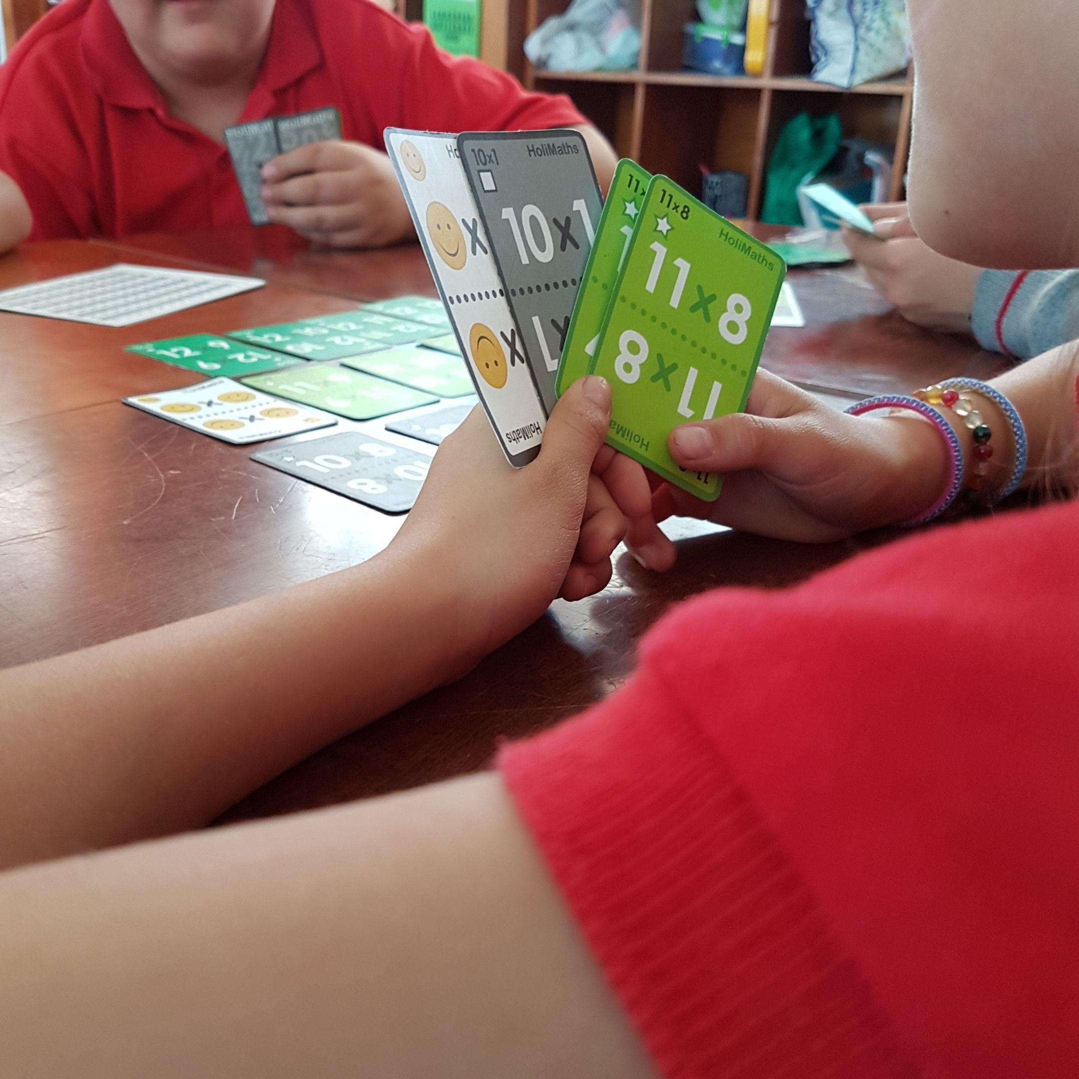 Cartas Aprende a Multiplicar con HoliMaths X 7-12-3