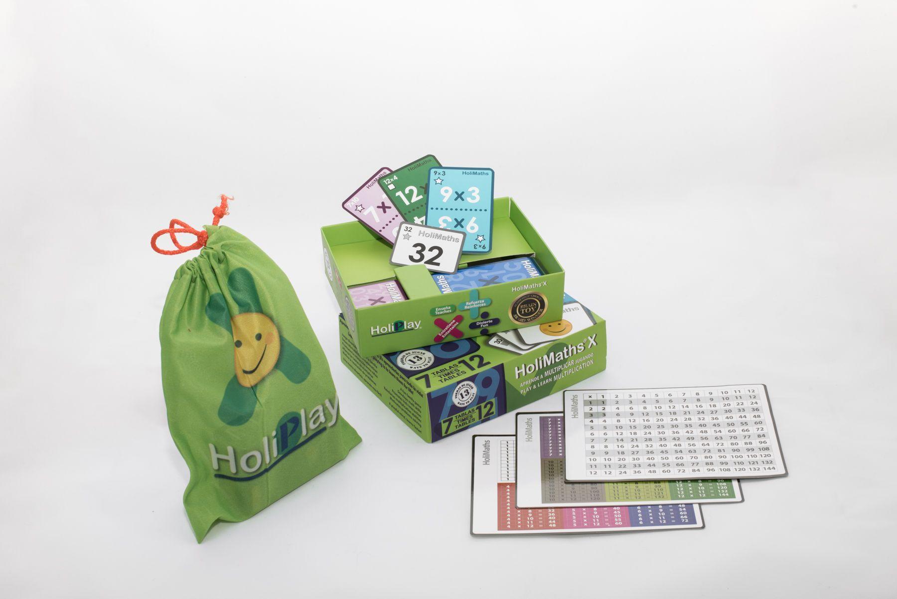 Cartas Aprende a Multiplicar con HoliMaths X 7-12-2