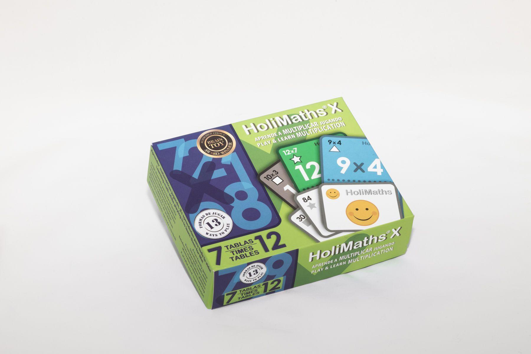 Cartas Aprende a Multiplicar con HoliMaths X 7-12-0