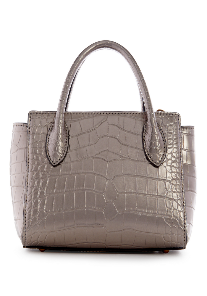 Mini Cartera Enisa Mini Satchel Pew Gris Guess-1