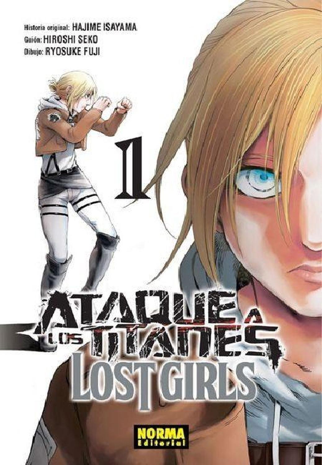 Manga Ataque A Los Titanes - Lost Girls 01 - España-0