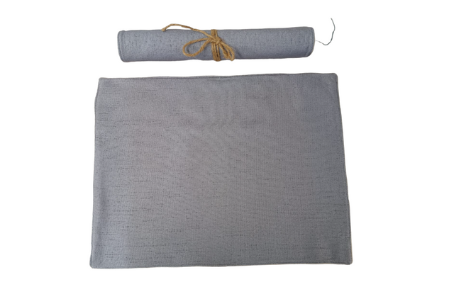 Pack 6 Individuales Gris-1