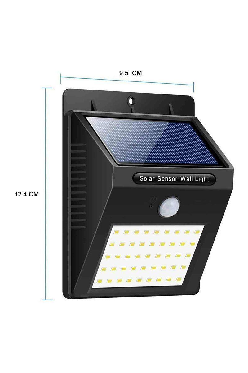 PACK 10 FOCOS 20 LED SOLAR SENSOR  MOVIMIENTO-2