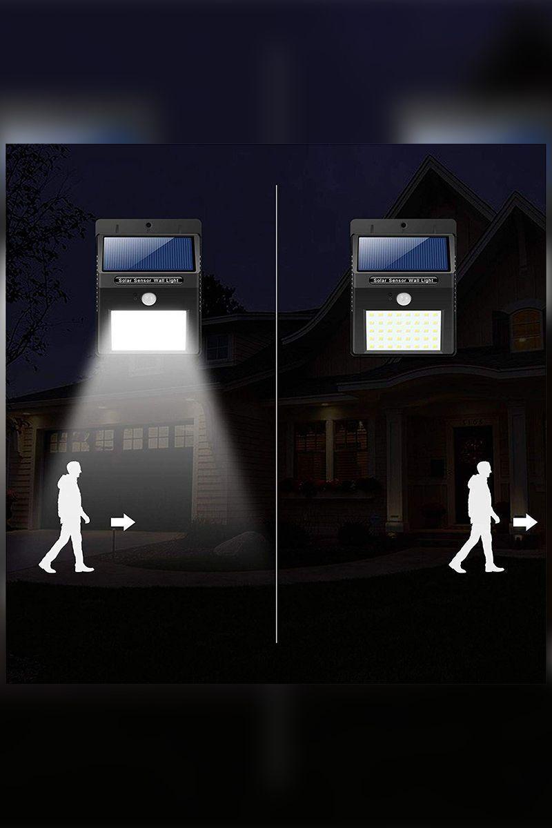 PACK 10 FOCOS 20 LED SOLAR SENSOR  MOVIMIENTO-4