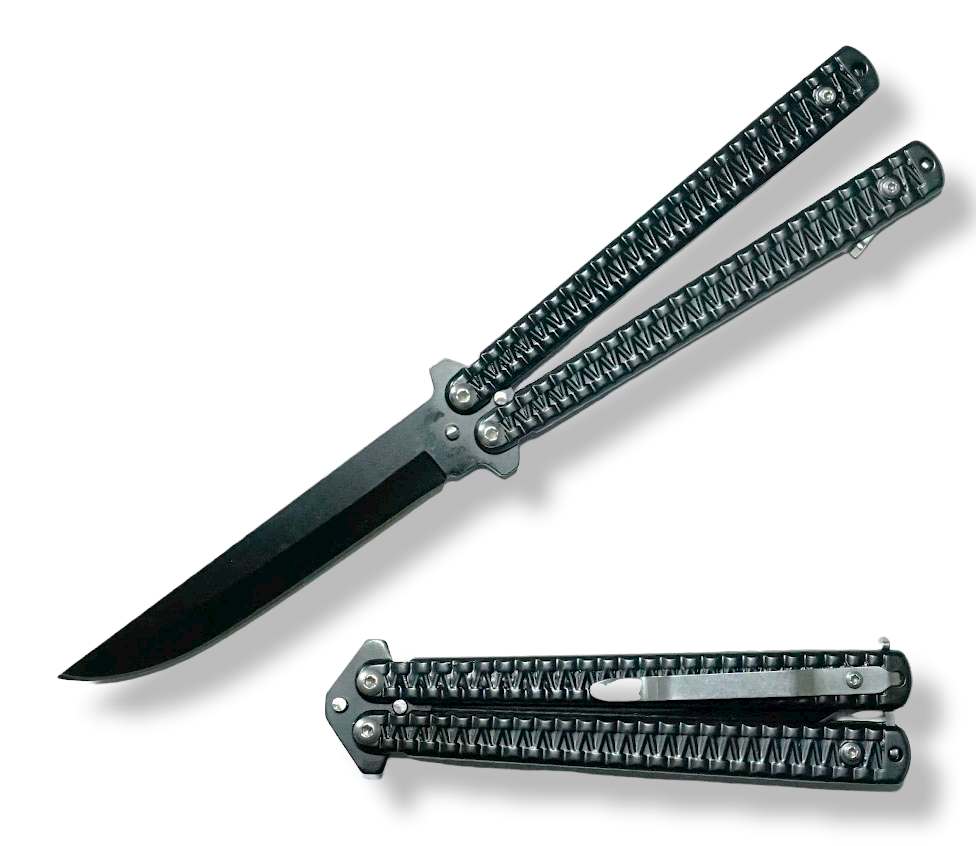 Navaja Mariposa  Profesional  Black Seem Ai42-1