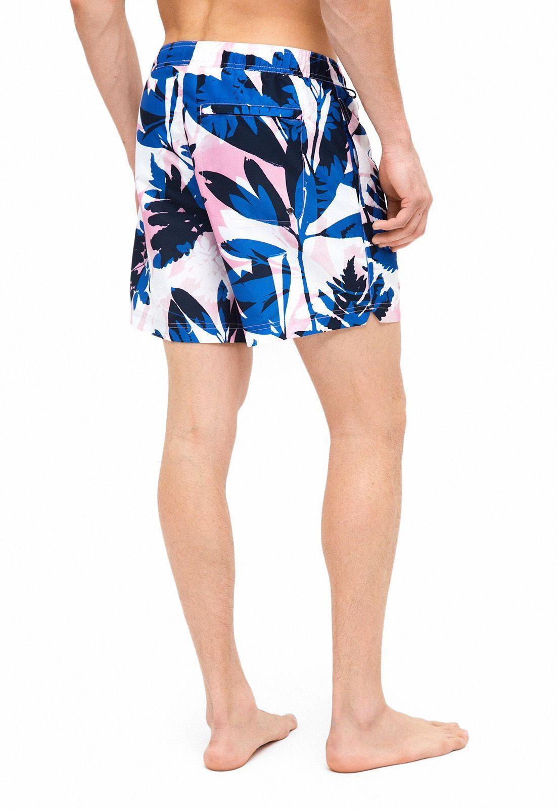 Traje de baño estampado hojas-2