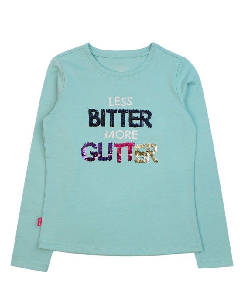 Polera Jr Niña Lentejuelas Day To Day Ficcus-0