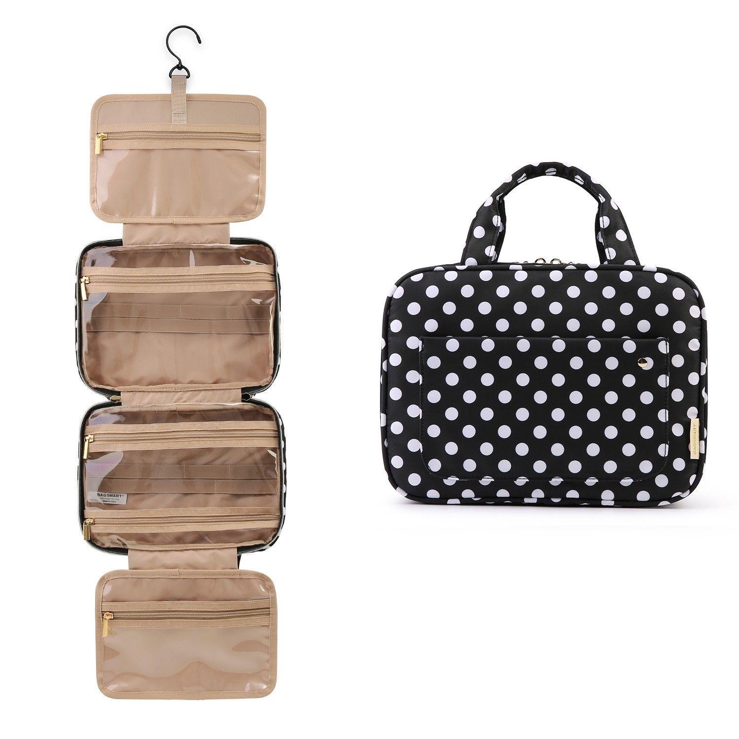 Bagsmart - Neceser kit de viaje con gancho - Lunares-7