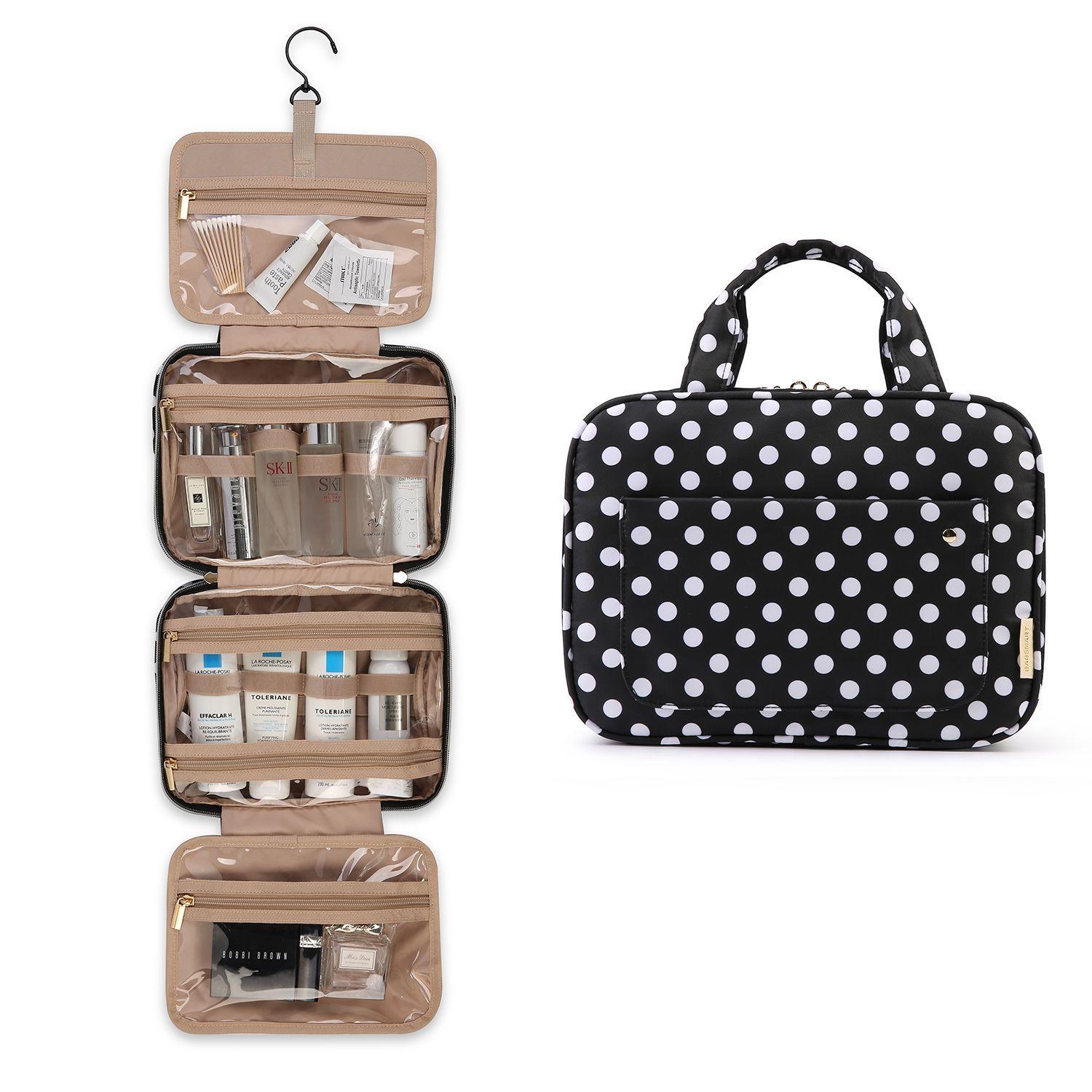 Bagsmart - Neceser kit de viaje con gancho - Lunares-0