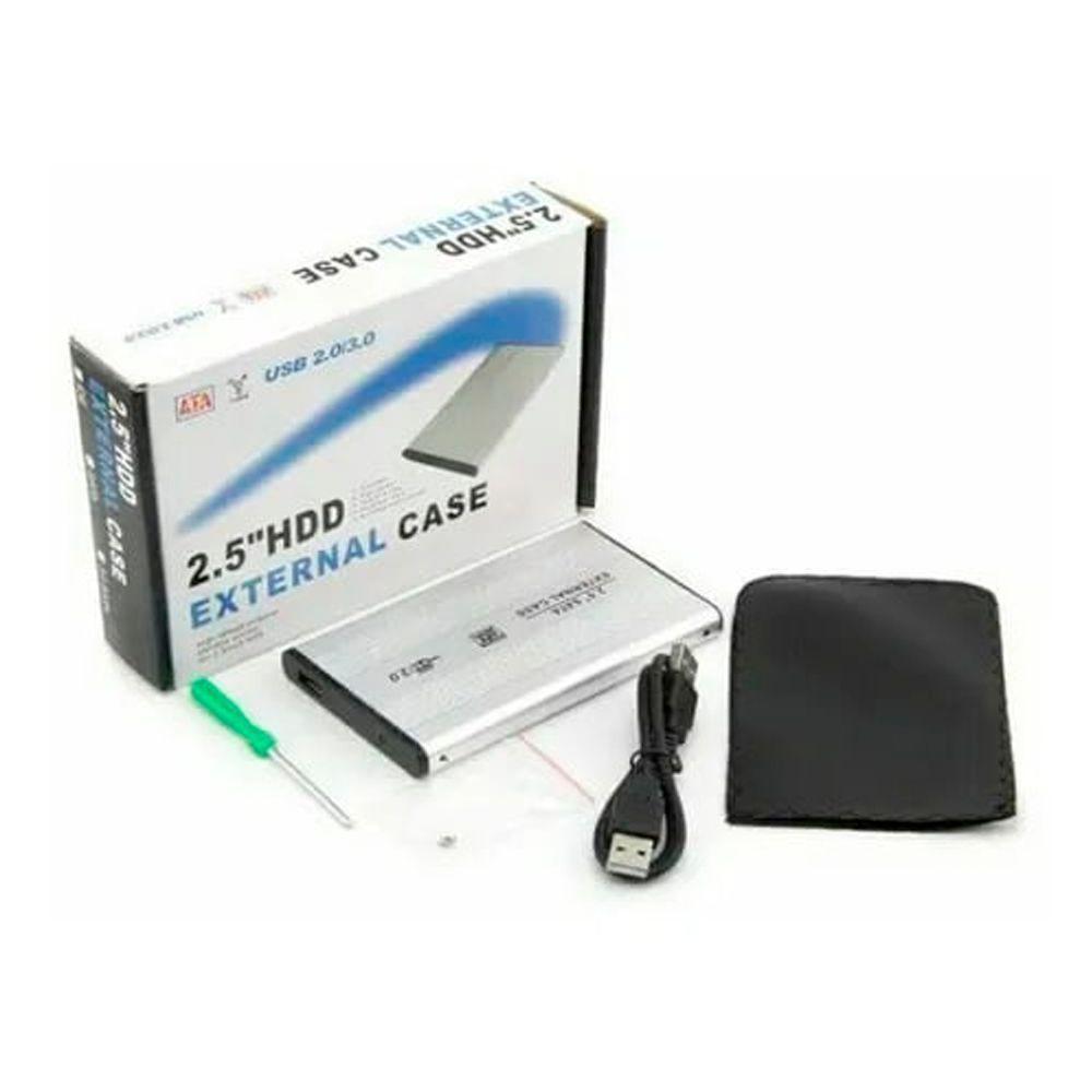 Cofre Case Para Disco Duro Sata 2.5 Usb Notebook-0