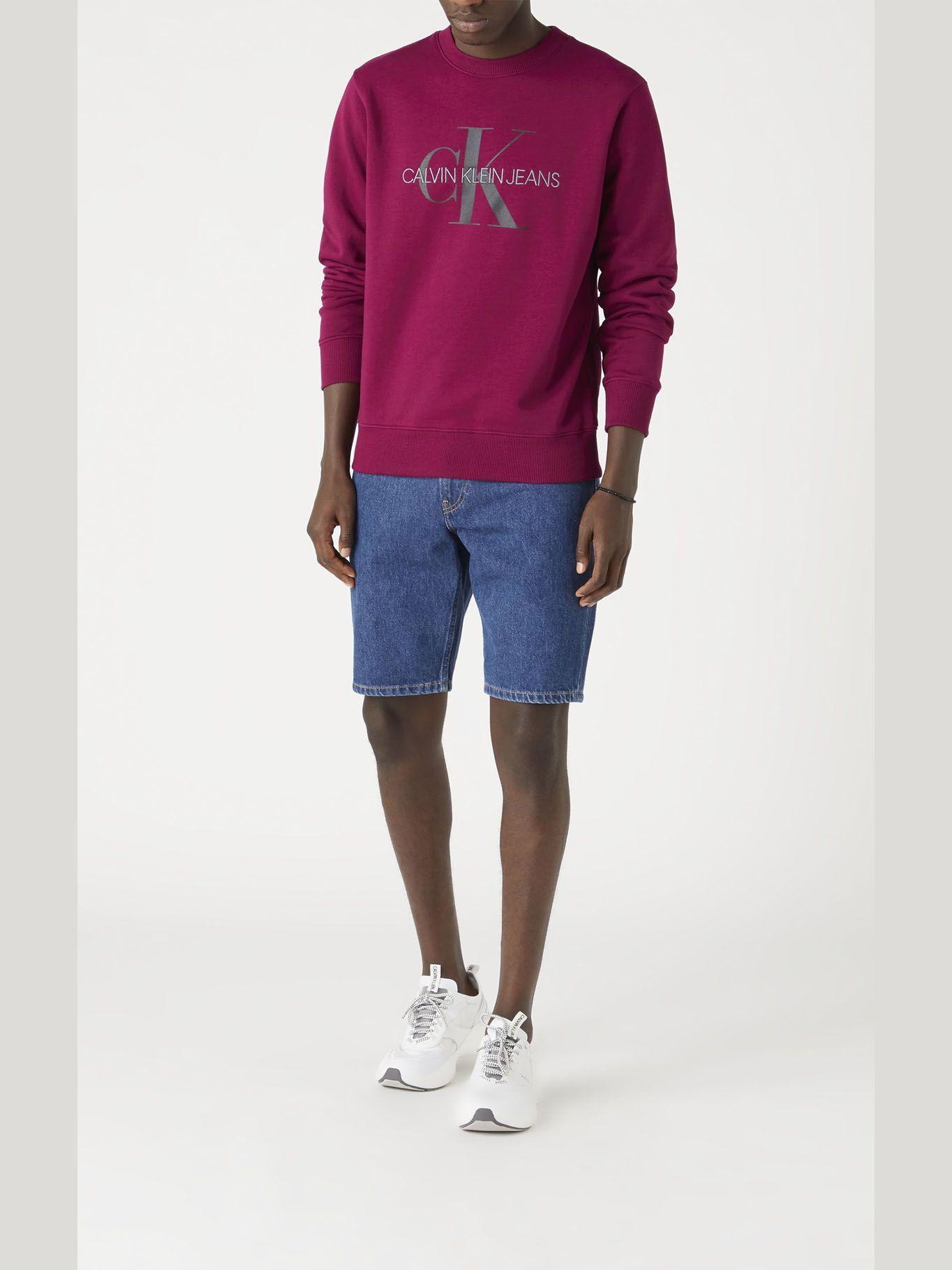 Polerón Monogram Burdeo Calvin Klein Hombre-2