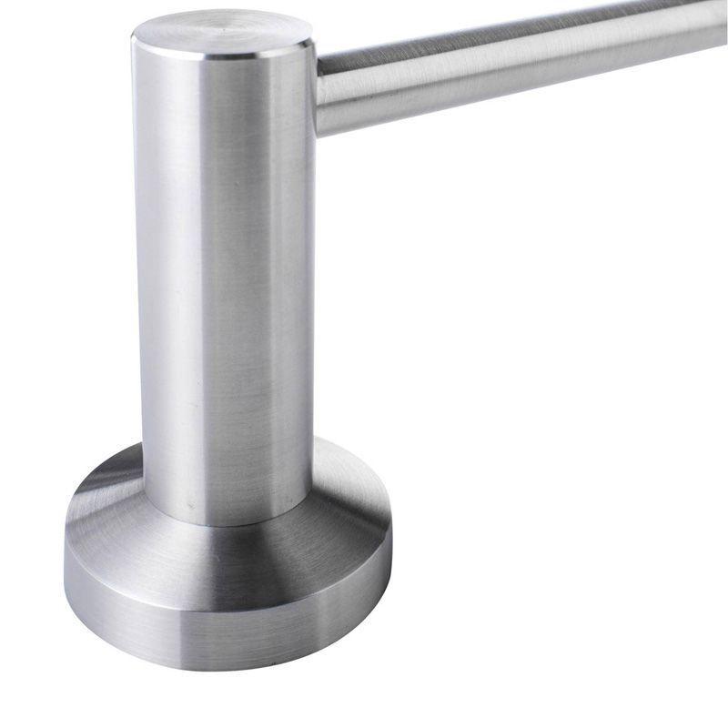 Porta Toallas Cromado Para Baño De 60cm Acero Inoxidable-2