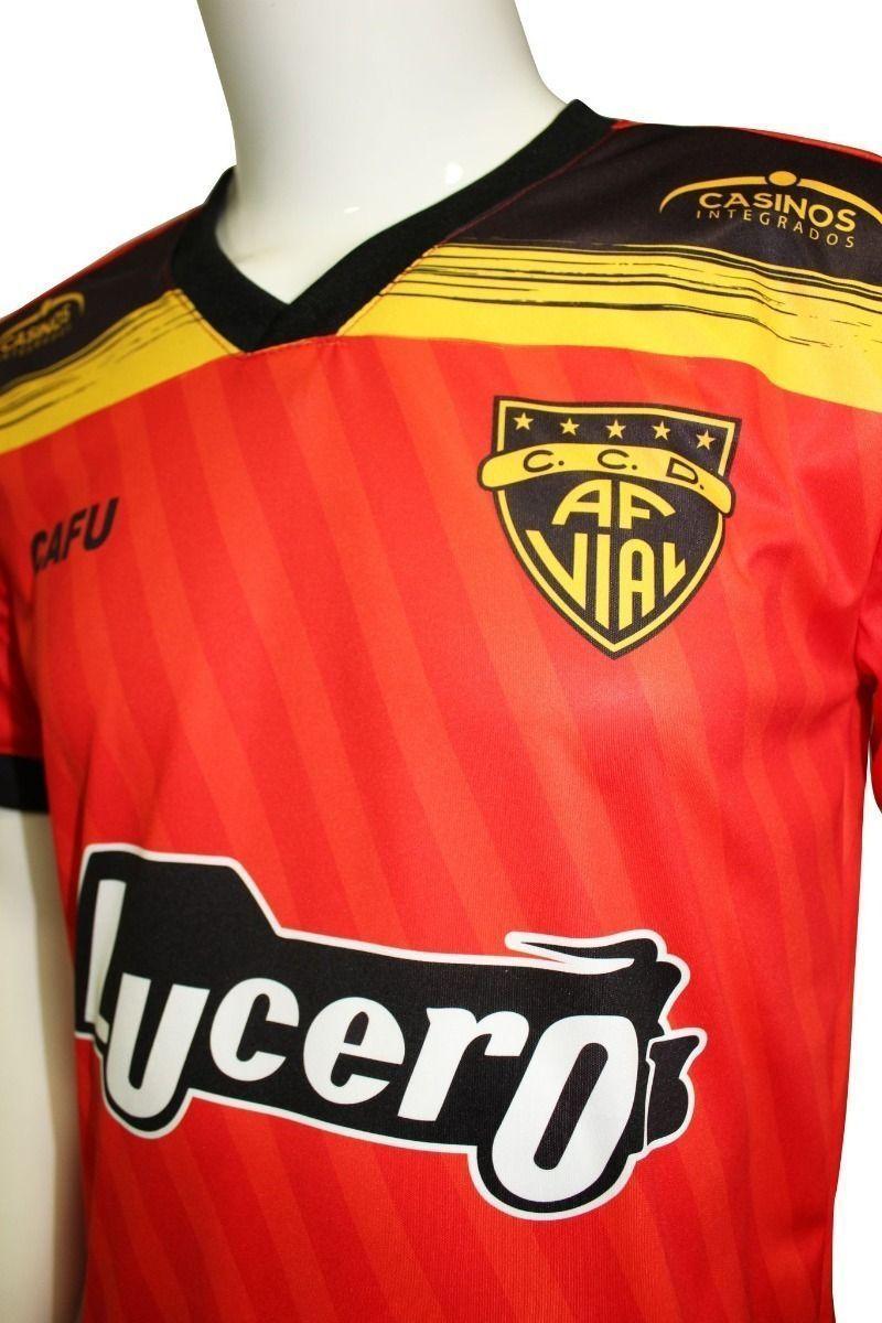      Camiseta Fernández Vial 2019 Arquero Rojo Original Cafú-1