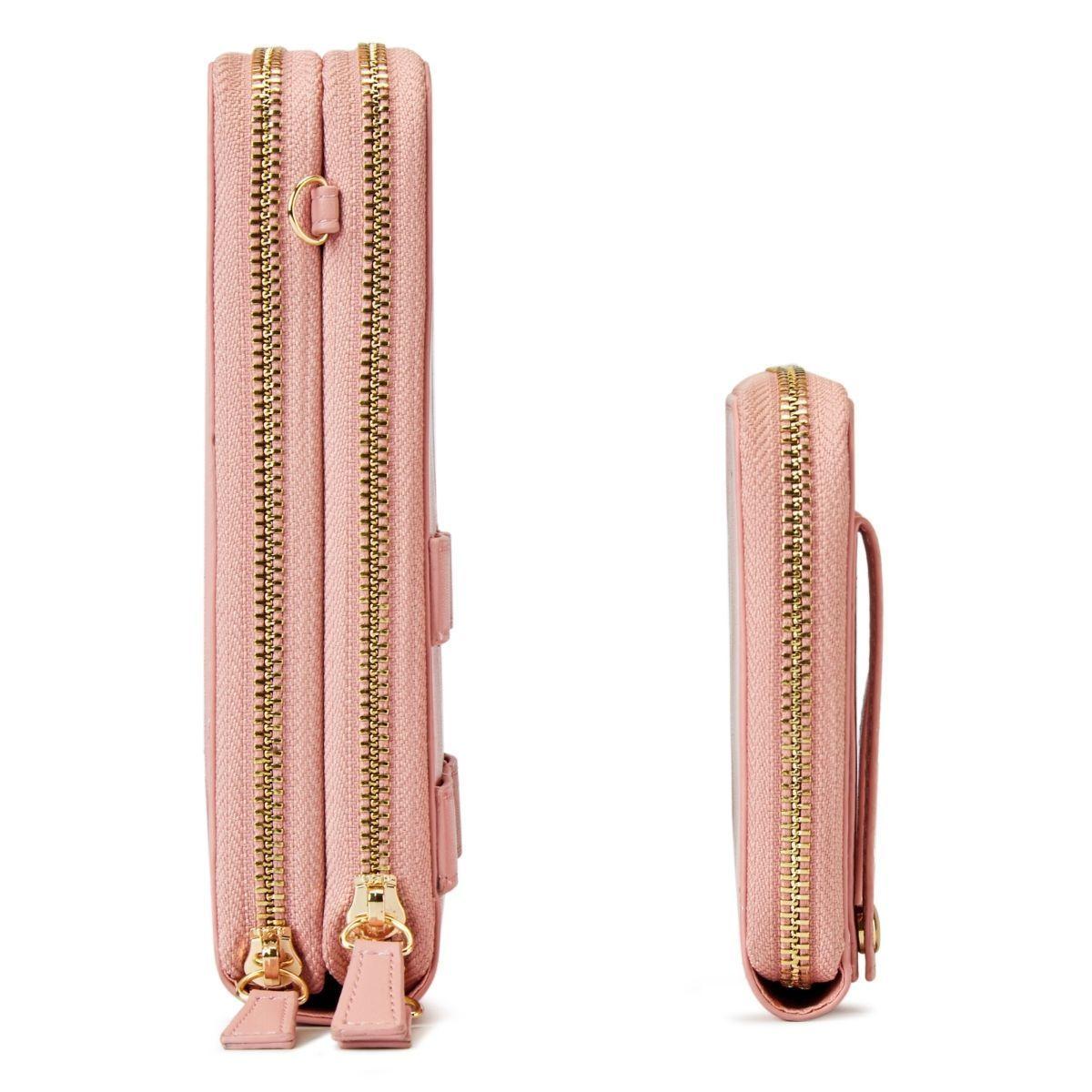 Ecosusi Bandolera Para Celular Con Cartera Desmontable - Rosado-2