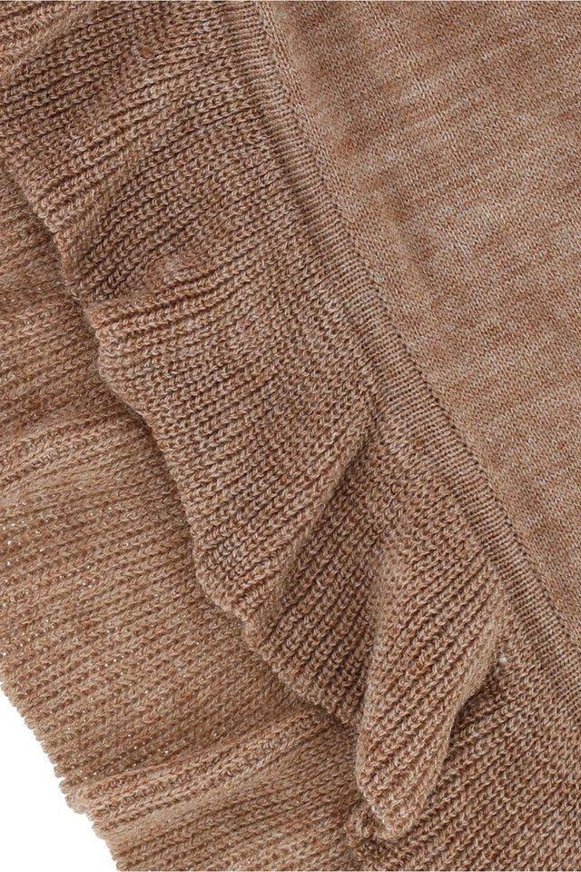 Poncho Vuelos Beige Humana-2