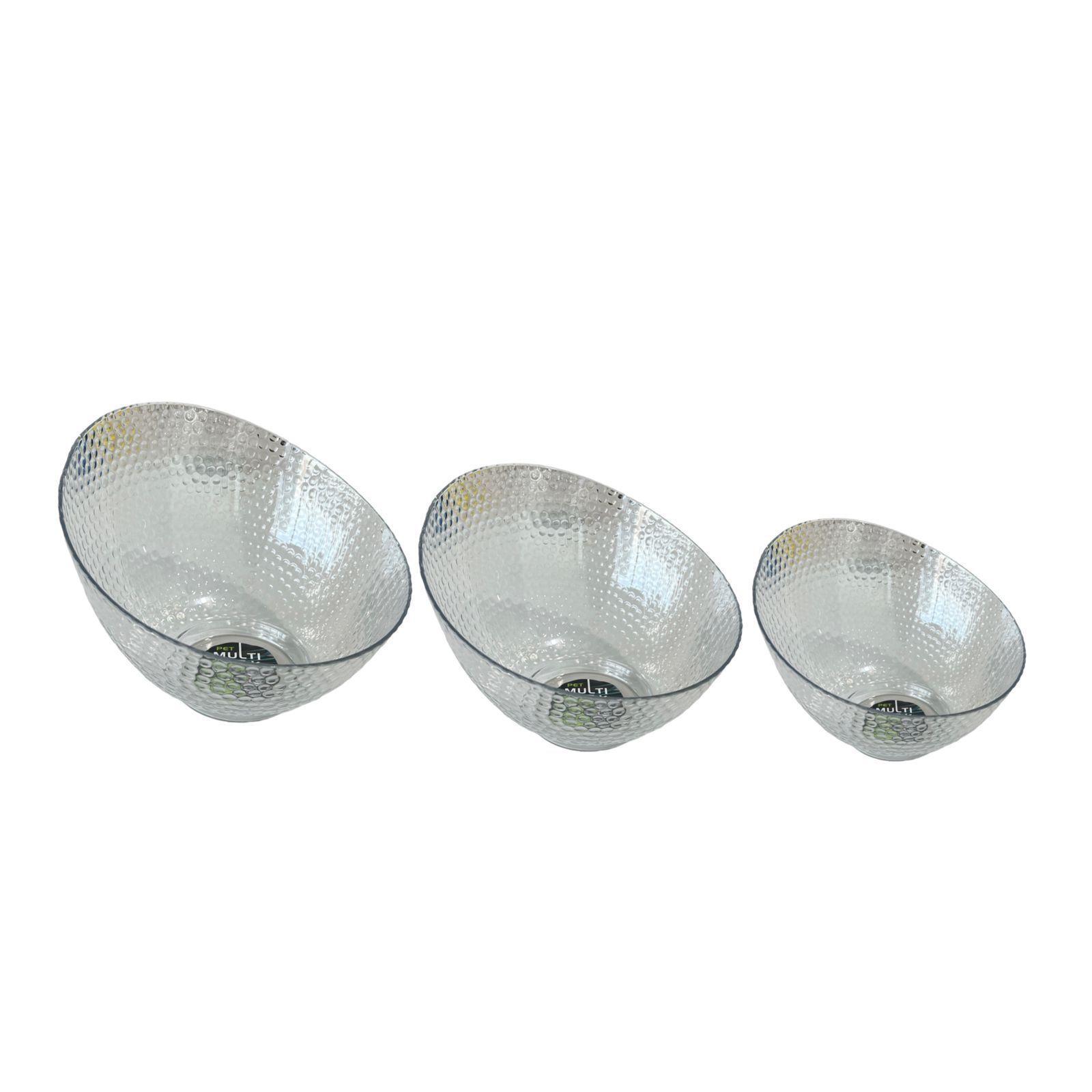 Set 3 Bowls Vajilla Ensaladas Set 3 Platos Tazon Bol-0