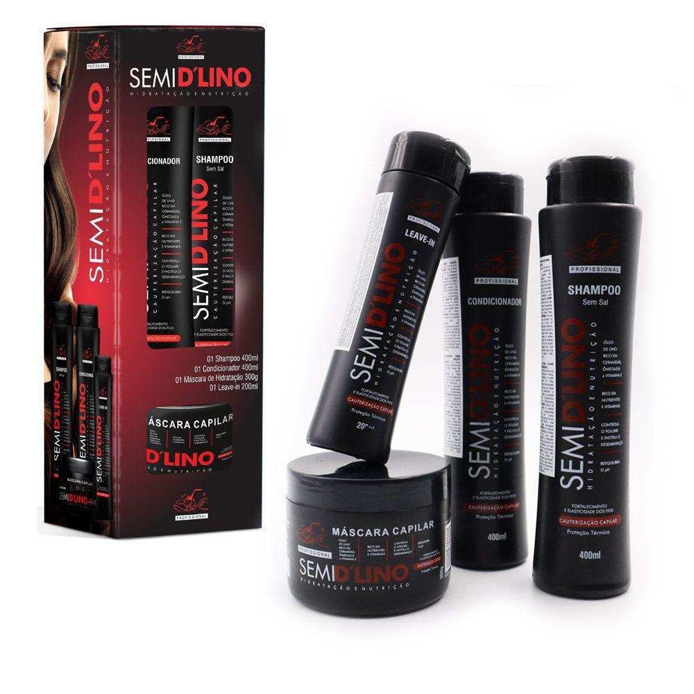 Kit Shampoo sin sal acondicionador mascara y crema pelo seco-0