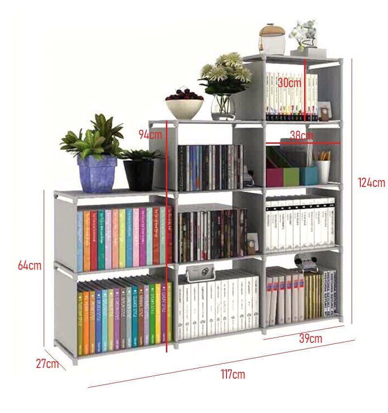 Estante Repisa Armable Organizador 4+3+2 Pisos-2